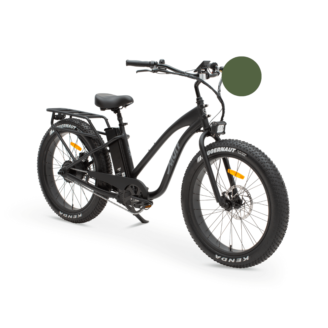 green electric bike